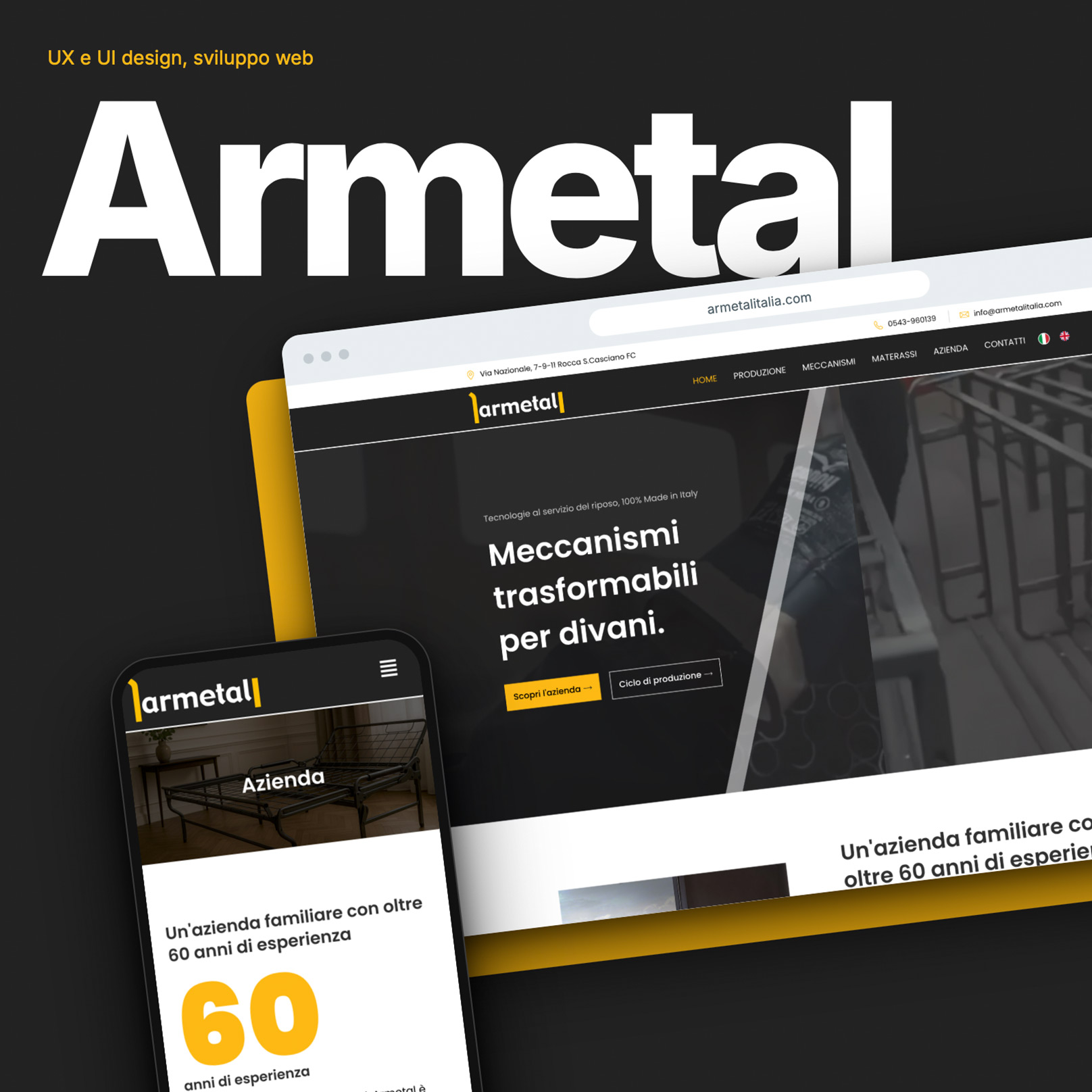 Armetal Sito Web