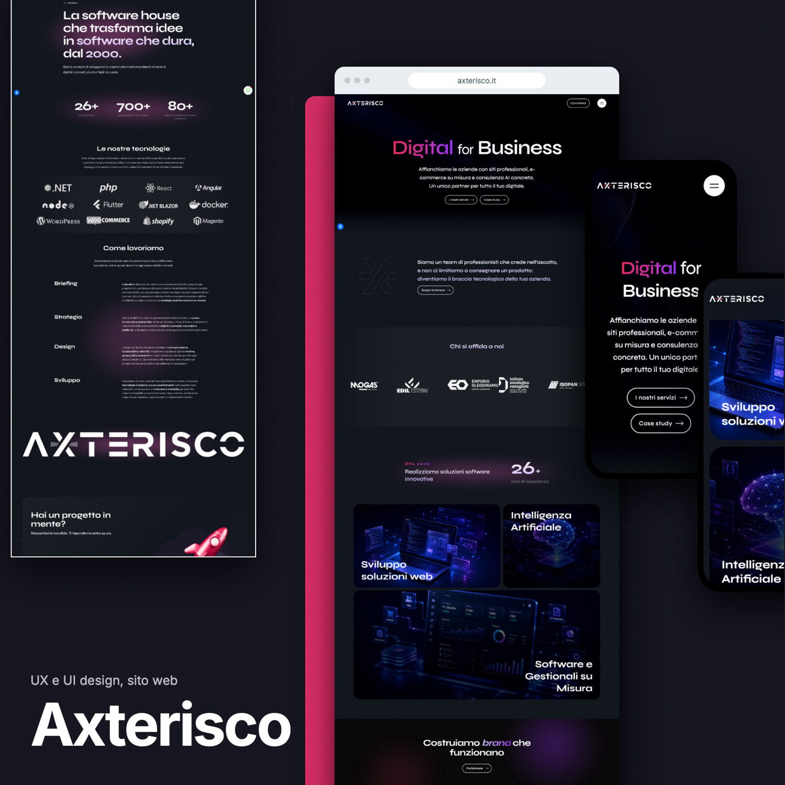 Axterisco Sito Web