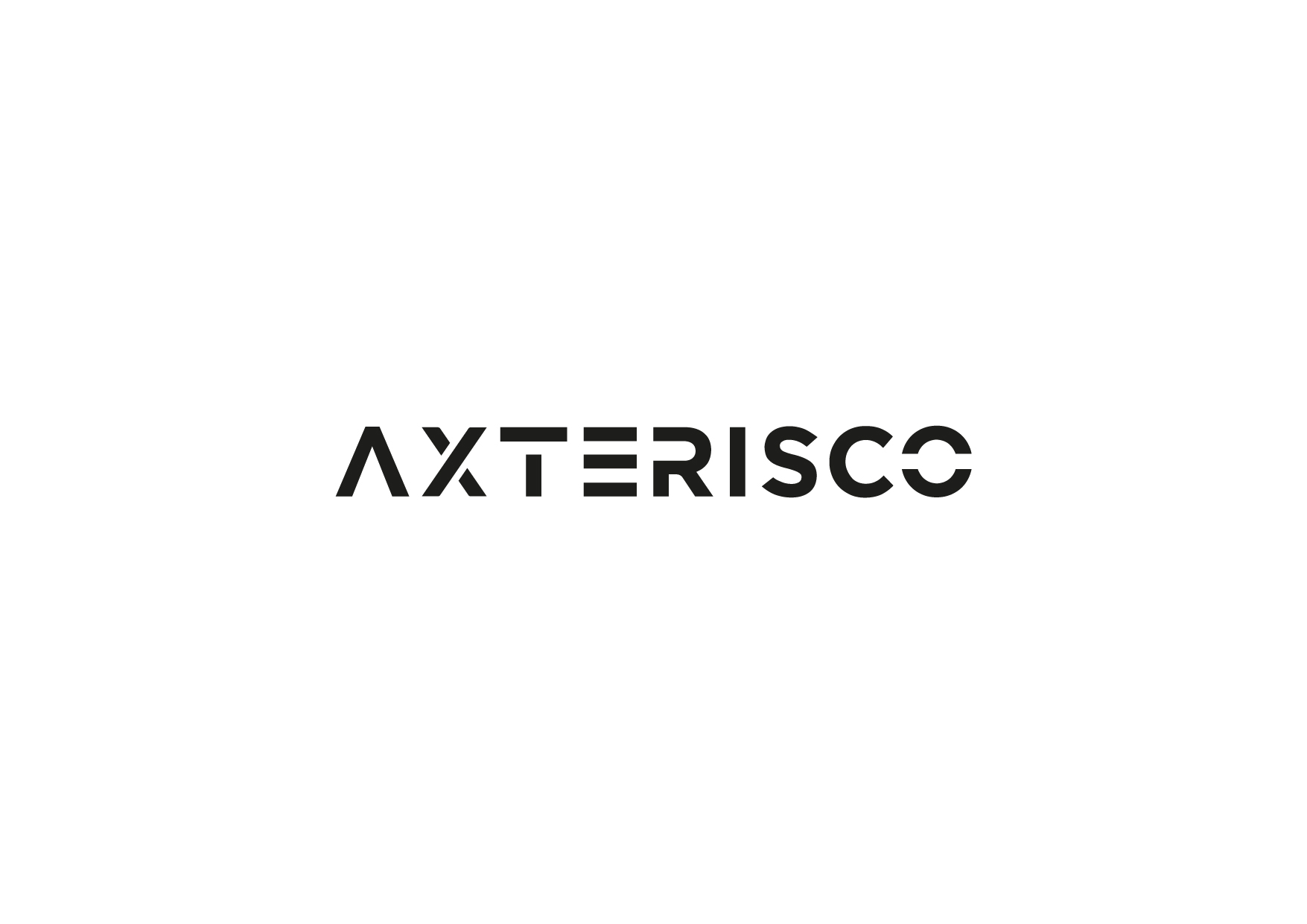Wordmark monocromatico